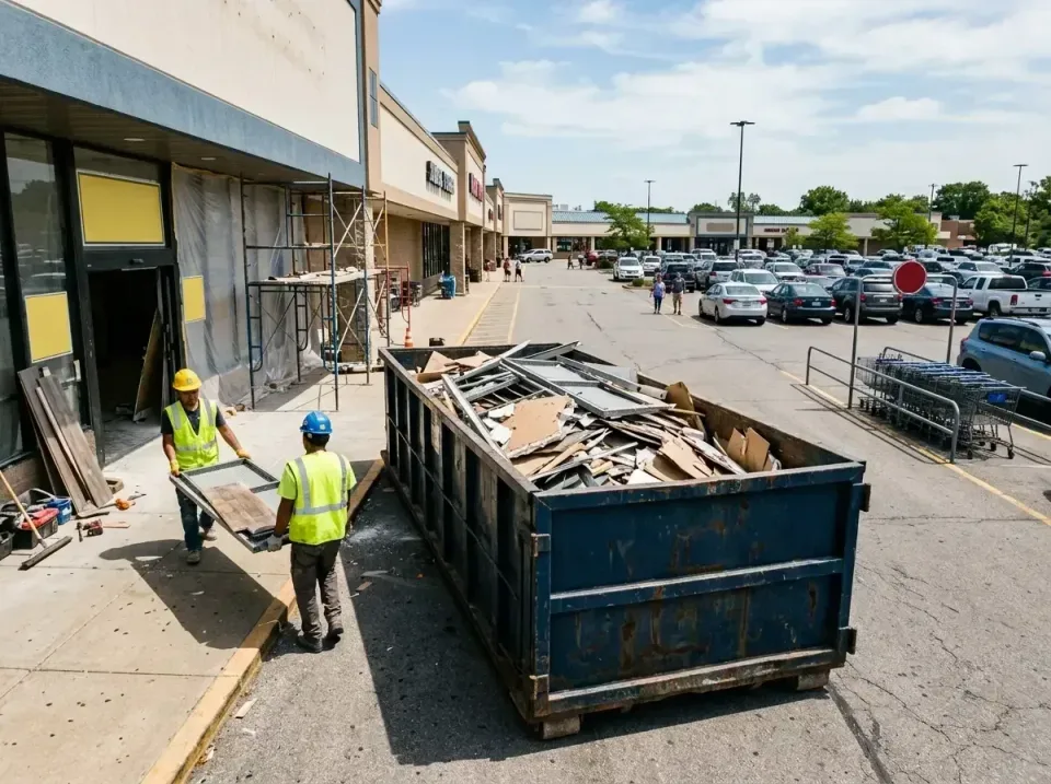 retail-store-renovation-debris-003 — frequently asked questions, Roll-off Dumpster Rentals in Goshen, IN